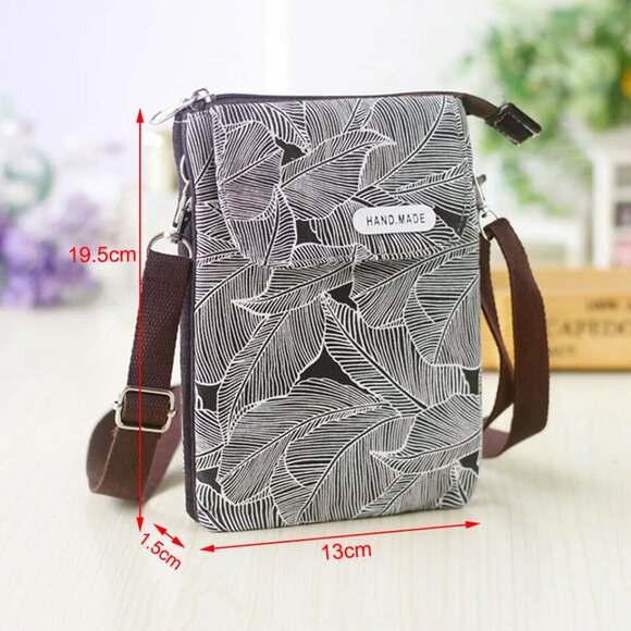 Women Cell Phone Purse Pouch Handbag Case Small Shoulder Bag Cross-body Wallet - Picture 3 of 15